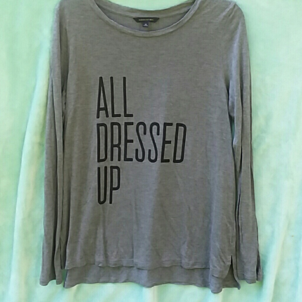 Banana Republic long sleeve tee.